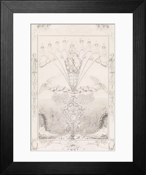 Framed Print : Night, from the series The Times of the Day, 1807. Creator Framed Print : Night, from the series The Times of the Day, 1807. Creator