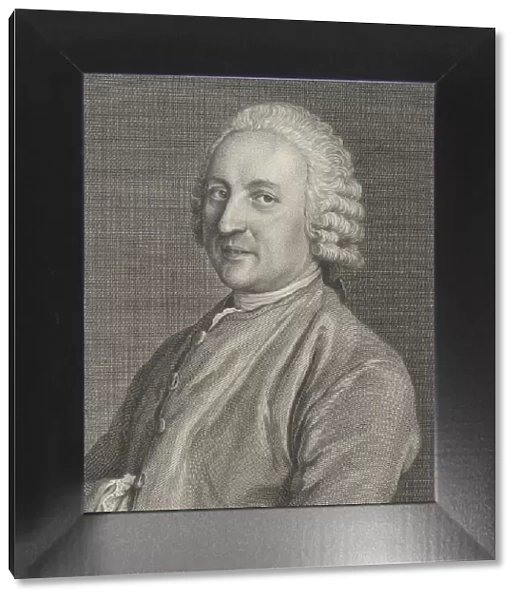 Portrait of Theodore Tronchin, 1782. Creator: Rene Gaillard