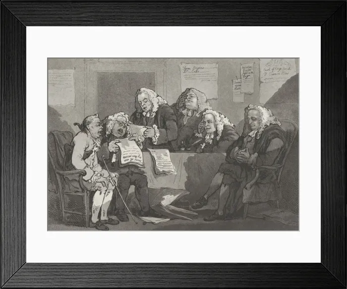 Framed Print : Botheration, December 21, 1785. Creator: Samuel Alken