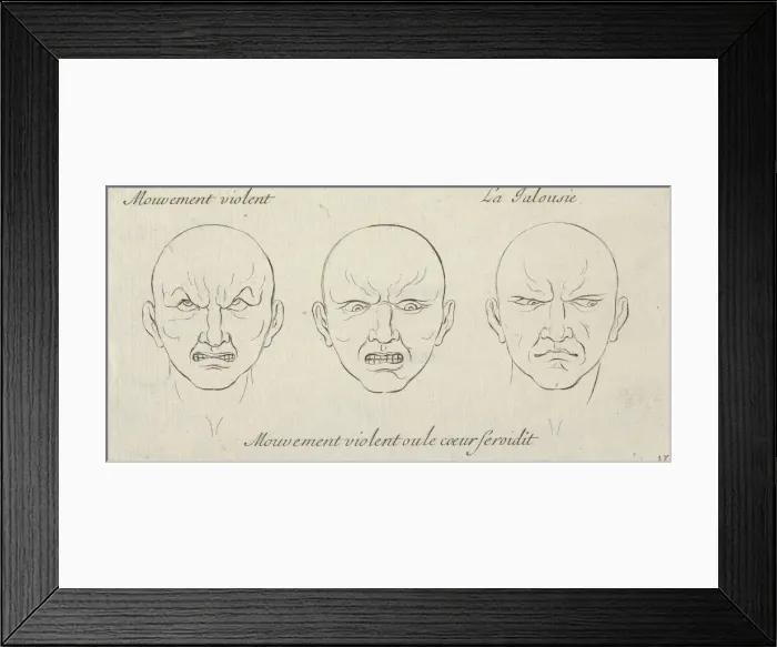 Framed Print : Mouvement Violent, Mouvement violent ou le coeur seroidit Framed Print : Mouvement Violent, Mouvement violent ou le coeur seroidit