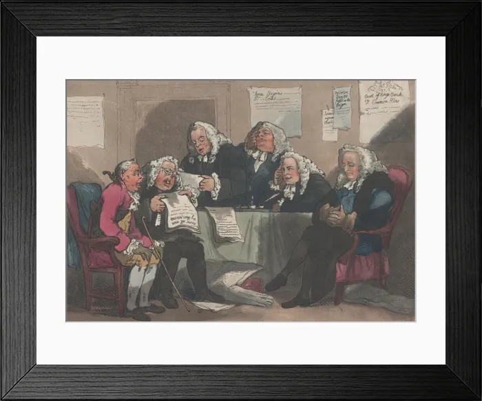 Framed Print : Botheration, Dec. 17, 1793. Creator: Samuel Alken