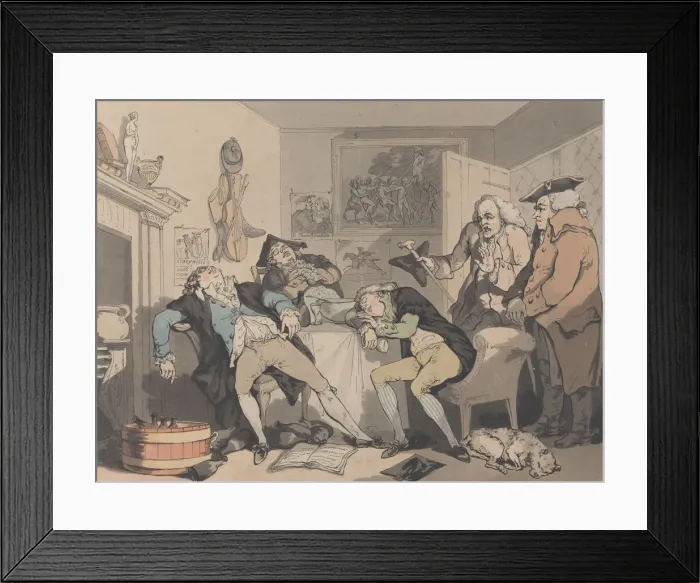 Framed Print : O Tempora, O Mores!, 1799. Creator: Samuel Alken Framed Print : O Tempora, O Mores!, 1799. Creator: Samuel Alken