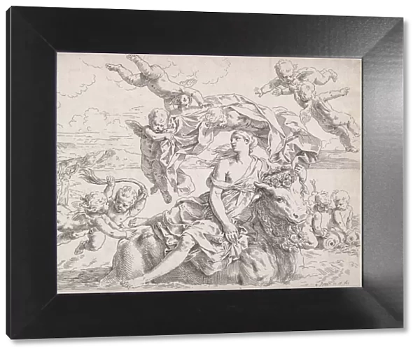 The Rape of Europa, after Reni, ca. 1636. Creator: Simone Cantarini
