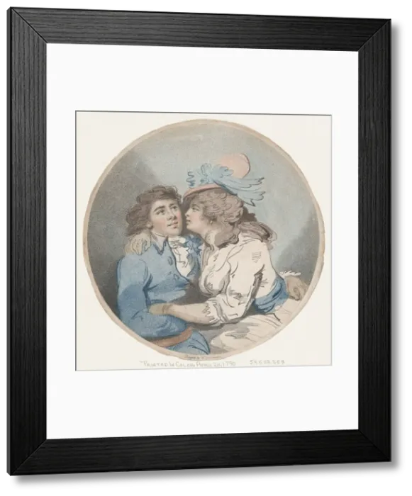 Framed Print : Leap Year, April 20, 1790. Creator: T. Smith Framed Print : Leap Year, April 20, 1790. Creator: T. Smith