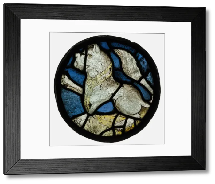 Framed Print : Roundel, British, ca. 1450. Creator: Unknown Framed Print : Roundel, British, ca. 1450. Creator: Unknown