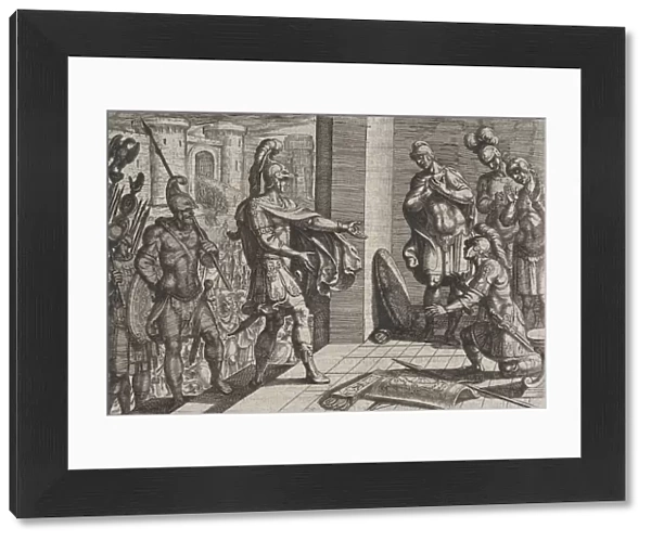 Plate 26: Cerialis Pardons and Relieves Roman Soliders who had Helped Civilis