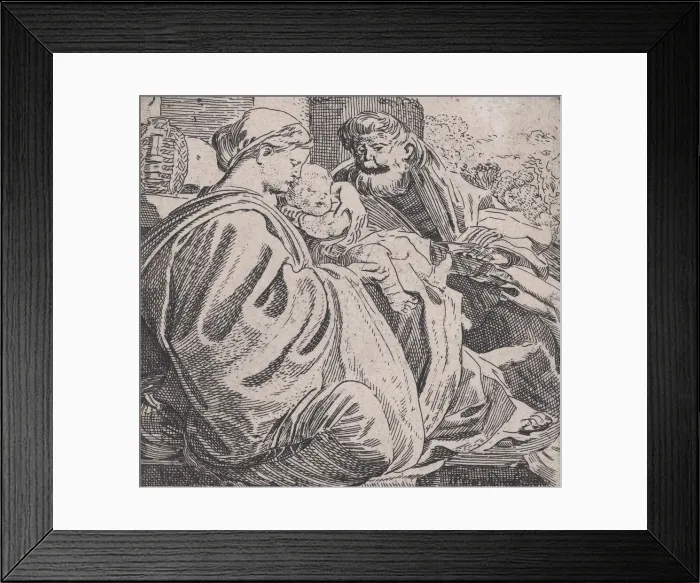 Framed Print : The Holy Family Resting, ca. 1615. Creator: Willem Pietersz. Buytewech Framed Print : The Holy Family Resting, ca. 1615. Creator: Willem Pietersz. Buytewech