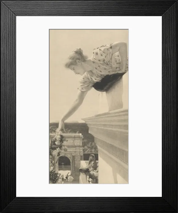 Framed Print : God Speed, 1894. Creator: Leopold Lowenstam Framed Print : God Speed, 1894. Creator: Leopold Lowenstam