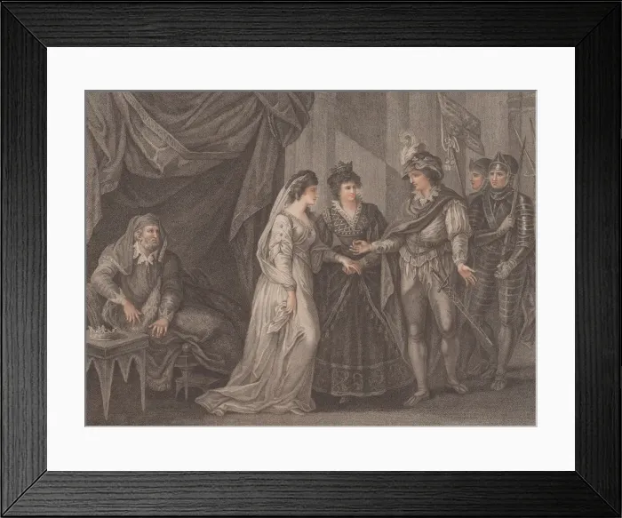 Framed Print : The Conclusion of the Treaty of Troye, Where Henry the V, King of England Framed Print : The Conclusion of the Treaty of Troye, Where Henry the V, King of England