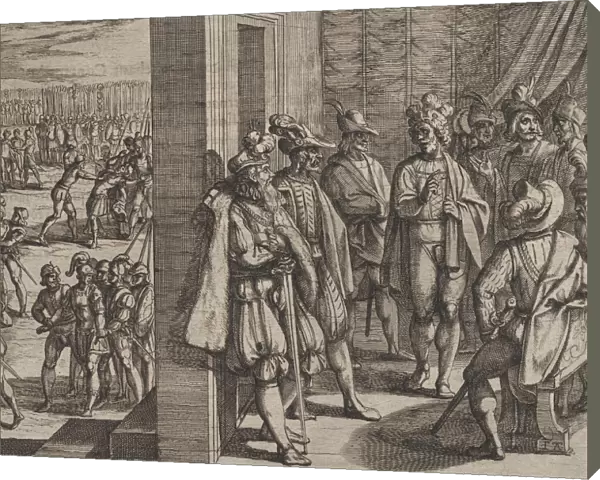 Plate 18: Secret Meeting of Civilis with Other Leaders from Trier