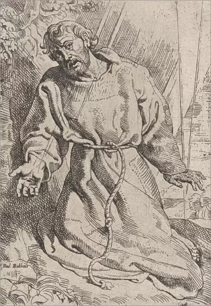 Saint Francis Receiving the Stigmata, ca. 1613-14. Creator: Willem Pietersz. Buytewech