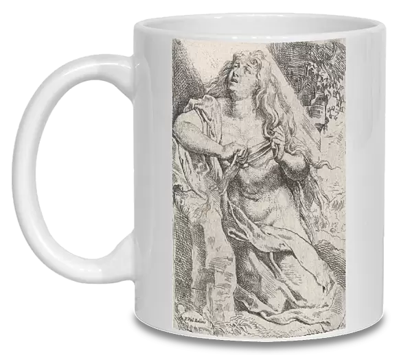 Mary Magdalen in the wilderness, ca. 1613-14. Creator: Willem Pietersz. Buytewech