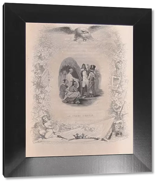 Le Champ d Asile from The Songs of Beranger, 1829. Creators: Melchior Peronard