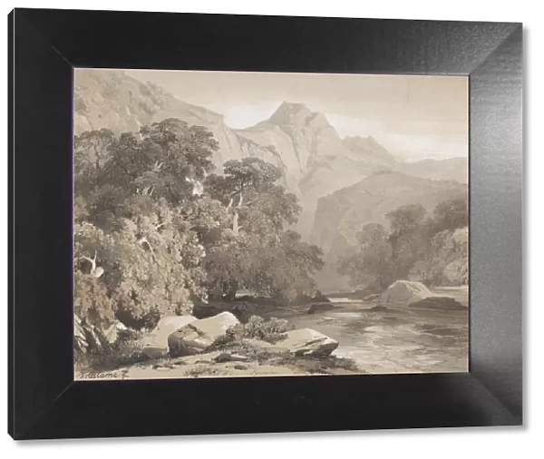 Landscape, 19th century. Creator: Alexandre Calame