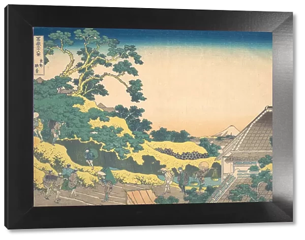 Surugadai in Edo (Toto Sundai), from the series Thirty-six Views of Mount Fuji (Fug