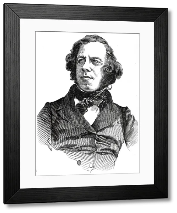 Framed Print : The late Mr. J. Augustine Wade, 1845. Creator: Unknown Framed Print : The late Mr. J. Augustine Wade, 1845. Creator: Unknown