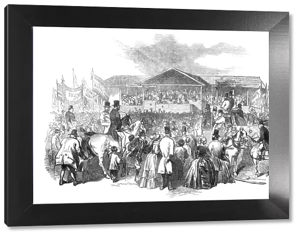 The Cambridge Election - the Nomination, 1845. Creator: Unknown