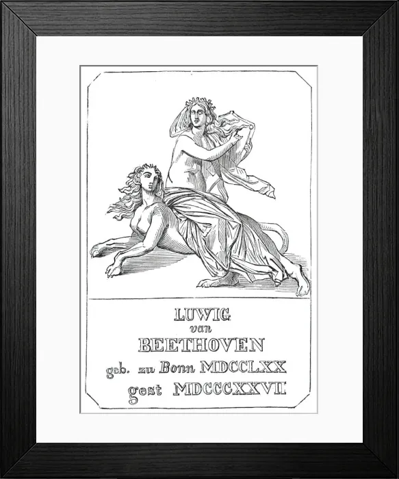 Framed Print : Fantasia, 1845. Creator: Unknown Framed Print : Fantasia, 1845. Creator: Unknown