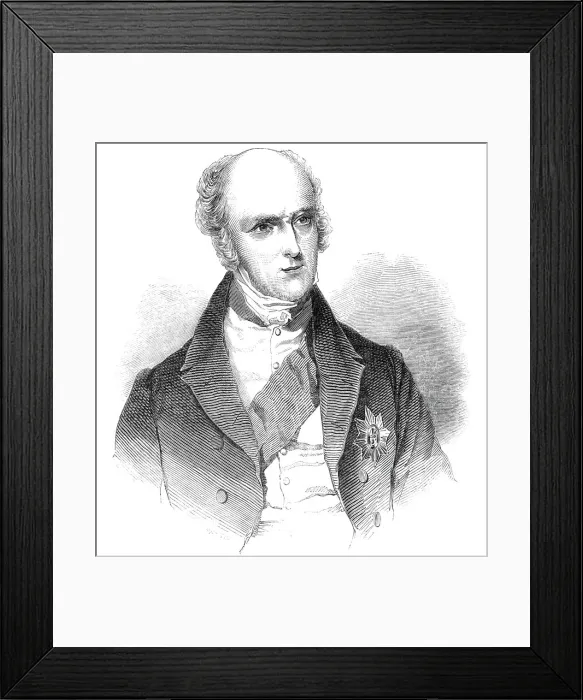 Framed Print : The late Earl Grey, 1845. Creator: Unknown Framed Print : The late Earl Grey, 1845. Creator: Unknown