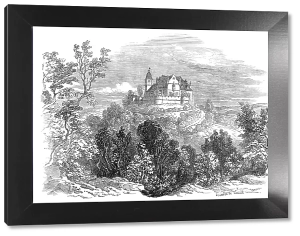 Schloss Kalenberg - from His Royal Highness Prince Alberts drawing, 1845