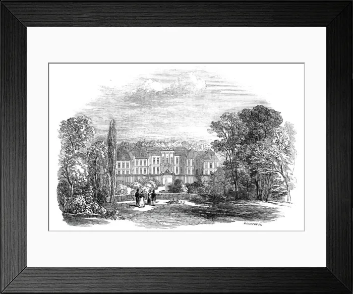 Framed Print : Friedenstahl - from His Royal Highness Prince Alberts drawing, 1845. Creator: W. J Framed Print : Friedenstahl - from His Royal Highness Prince Alberts drawing, 1845. Creator: W. J