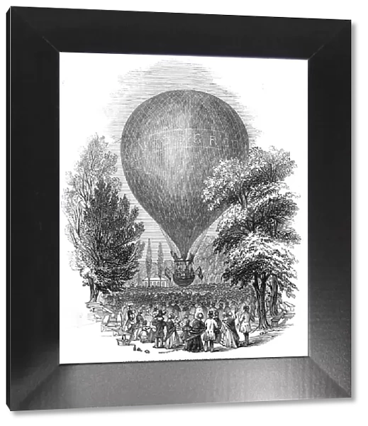 Ascent of Mr Greens Balloon, 1845. Creator: Unknown