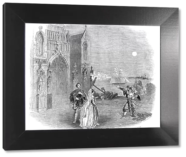 Scene from the opera of 'The Enchantress', at Drury Lane Theatre, 1845