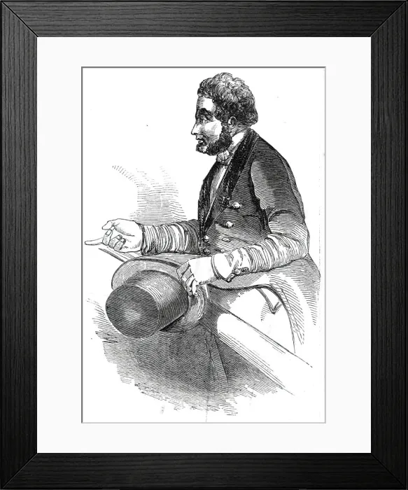 Framed Print : Mr. Pilcher, 1845. Creator: Unknown Framed Print : Mr. Pilcher, 1845. Creator: Unknown