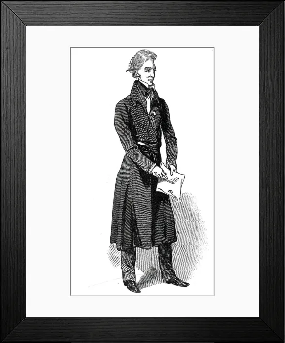Framed Print : The Rev. T. Price, 1845. Creator: Unknown Framed Print : The Rev. T. Price, 1845. Creator: Unknown