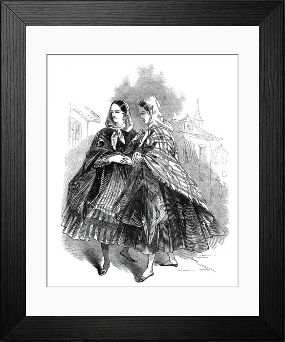 Framed Print : Manolas, 1845. Creator: Unknown Framed Print : Manolas, 1845. Creator: Unknown