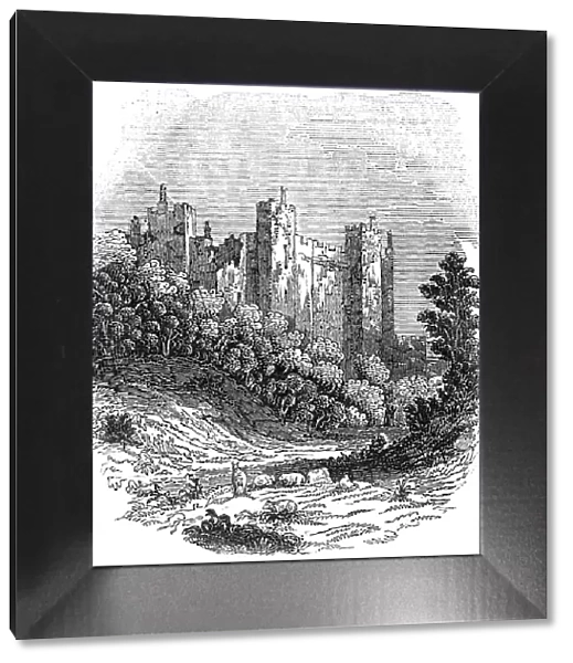 Framlingham Castle, 1845. Creator: Unknown