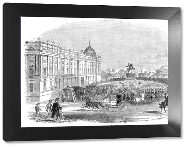 The Royal Palace, Madrid, 1845. Creator: Unknown