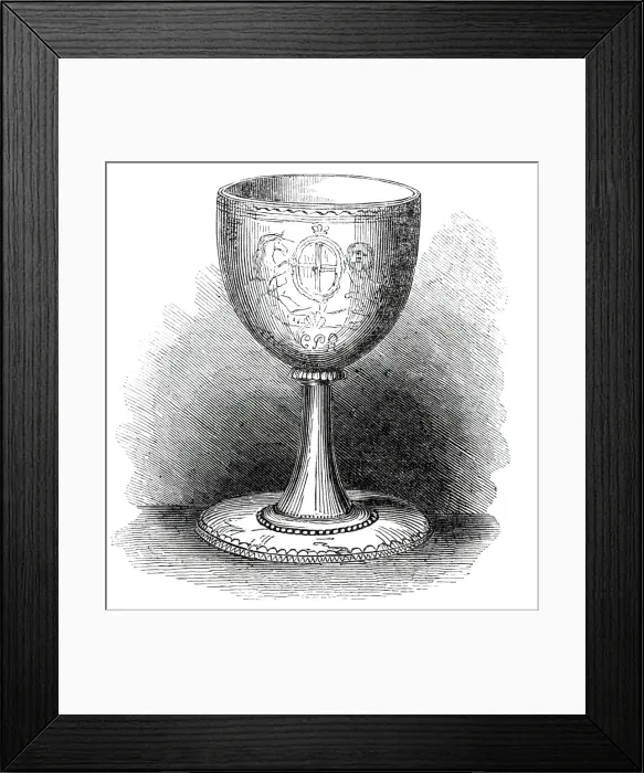 Framed Print : The Pretenders Cup, 1845. Creator: Unknown Framed Print : The Pretenders Cup, 1845. Creator: Unknown
