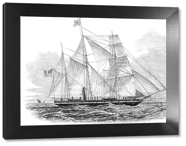 The Marmora, screw steamer at Liverpool, 1845. Creator: Unknown