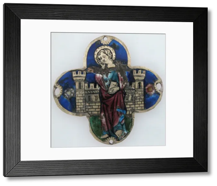 Framed Print : Plaque, Catalan, 14th century. Creator: Unknown Framed Print : Plaque, Catalan, 14th century. Creator: Unknown
