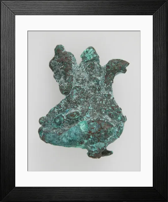 Framed Print : Bird, Coptic, 4th-7th century. Creator: Unknown Framed Print : Bird, Coptic, 4th-7th century. Creator: Unknown