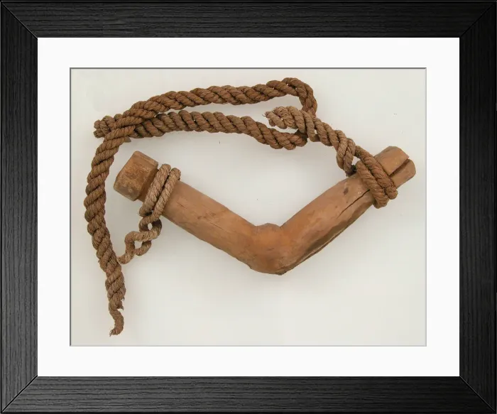 Framed Print : Pulley, Coptic, 580-640. Creator: Unknown Framed Print : Pulley, Coptic, 580-640. Creator: Unknown