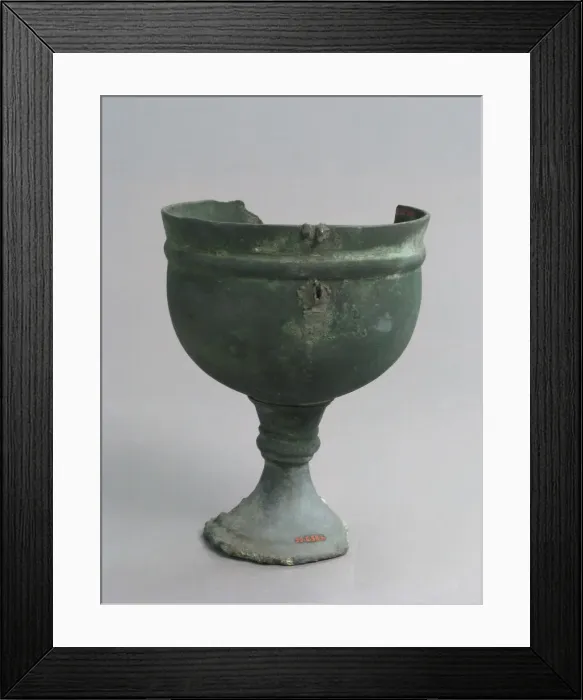 Framed Print : Chalice, Coptic, 5th-6th century. Creator: Unknown Framed Print : Chalice, Coptic, 5th-6th century. Creator: Unknown