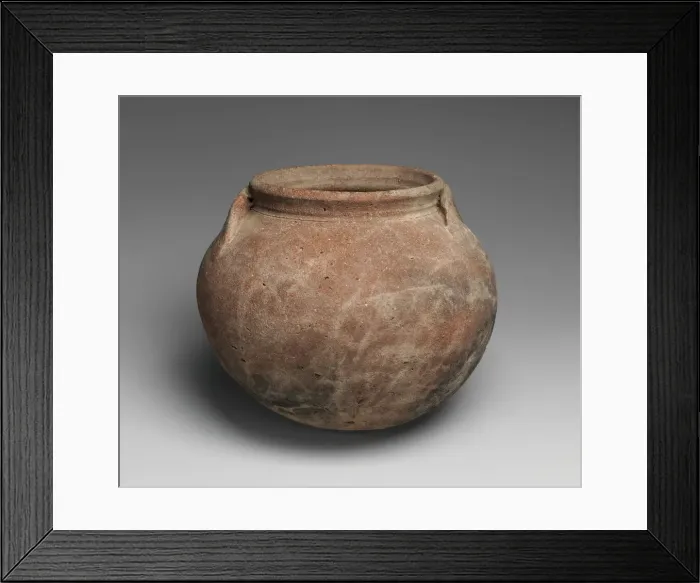 Framed Print : Pot, Coptic, 4th century B. C. -4th century A. D Creator: Unknown Framed Print : Pot, Coptic, 4th century B. C. -4th century A. D Creator: Unknown