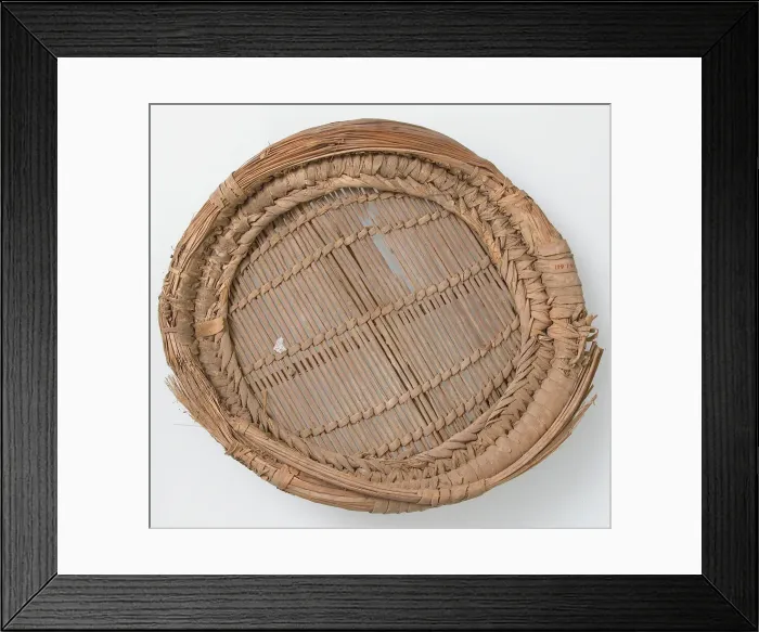Framed Print : Sieve, Coptic, 580-640. Creator: Unknown Framed Print : Sieve, Coptic, 580-640. Creator: Unknown