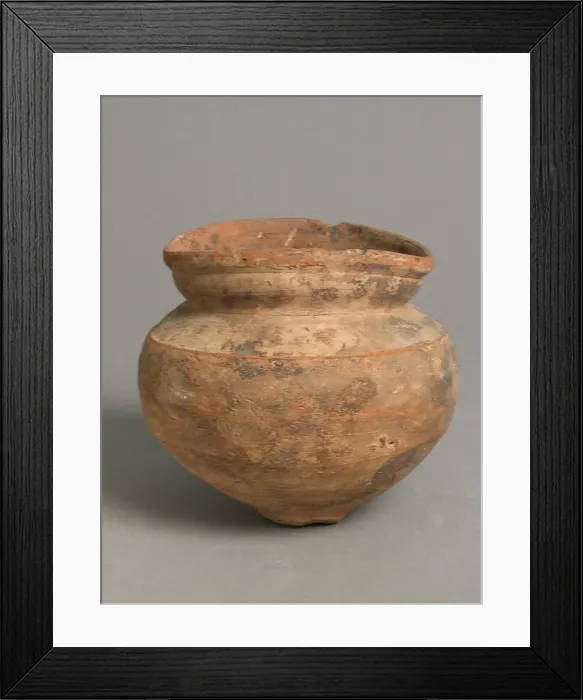 Framed Print : Jar, Coptic, 4th-7th century. Creator: Unknown Framed Print : Jar, Coptic, 4th-7th century. Creator: Unknown