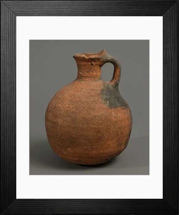 Framed Print : Jug, Coptic, 4th-7th century. Creator: Unknown Framed Print : Jug, Coptic, 4th-7th century. Creator: Unknown