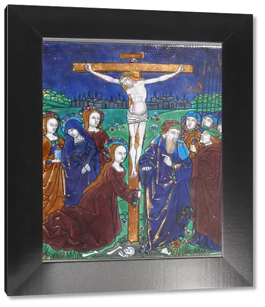 Plaque with the Crucifixion, French, 16th century. Creator: Unknown