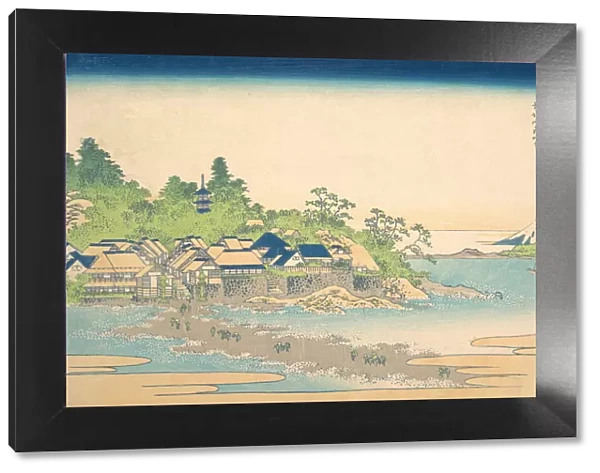Enoshima in Sagami Province (Soshu Enoshima), from the series Thirty-six Views of M