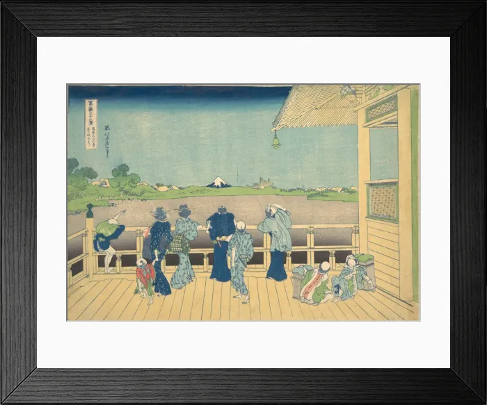 Framed Print : Sazai Hall at the Temple of the Five Hundred Arhats (Gohyaku Rakanji Sazaido) Framed Print : Sazai Hall at the Temple of the Five Hundred Arhats (Gohyaku Rakanji Sazaido)