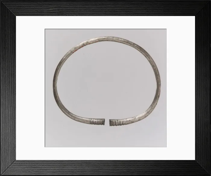 Framed Print : Bracelet, Alemannic, 6th century. Creator: Unknown Framed Print : Bracelet, Alemannic, 6th century. Creator: Unknown