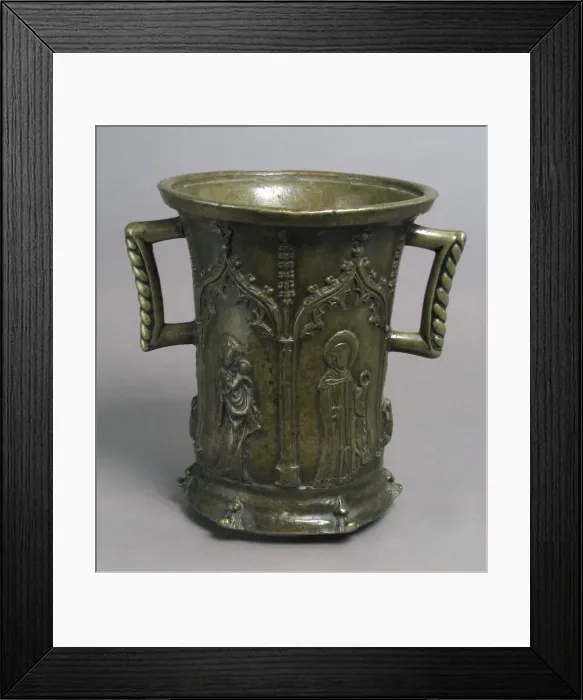 Framed Print : Mortar, Austrian, ca. 1451. Creator: Unknown