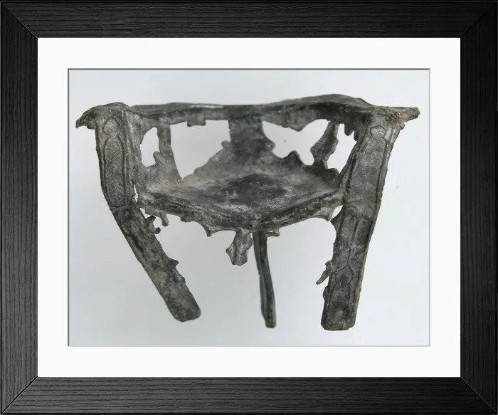Framed Print : Bishops Chair, Austrian, early 15th century. Creator: Unknown Framed Print : Bishops Chair, Austrian, early 15th century. Creator: Unknown