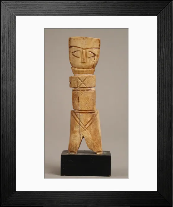 Framed Print : Figure, Coptic, 5th-7th century. Creator: Unknown Framed Print : Figure, Coptic, 5th-7th century. Creator: Unknown