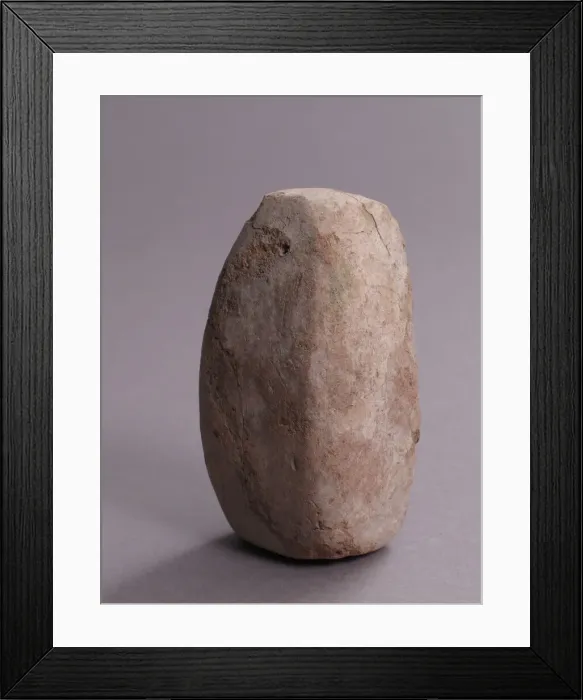 Framed Print : Loom Weight, Coptic, 580-640. Creator: Unknown Framed Print : Loom Weight, Coptic, 580-640. Creator: Unknown
